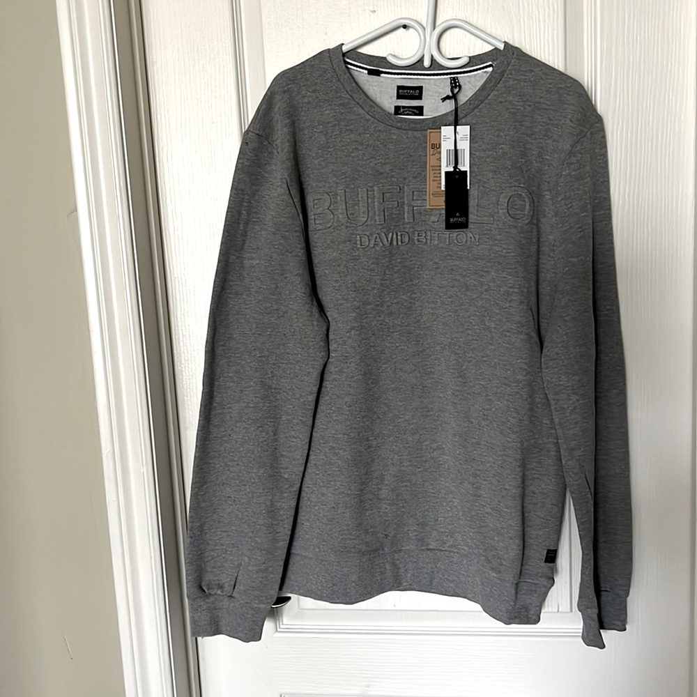 Buffalo David Bitton grey sweatshirt